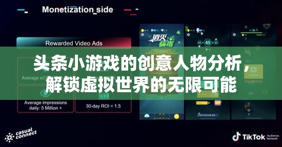解鎖虛擬世界的無限可能，頭條小游戲的創(chuàng)意人物剖析