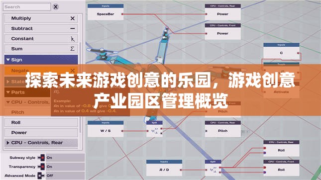 未來游戲創(chuàng)意的樂園，游戲創(chuàng)意產(chǎn)業(yè)園區(qū)管理概覽