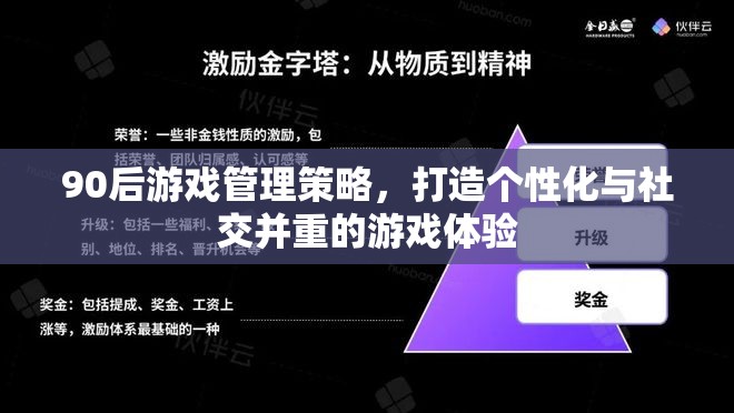 90后視角，打造個(gè)性化與社交并重的游戲管理策略