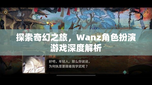 Wanz角色扮演游戲，一場探索奇幻世界的深度解析之旅