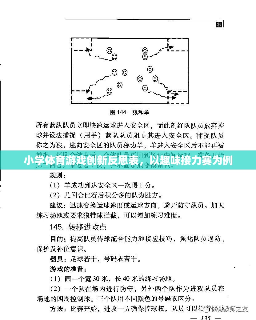 小學(xué)體育游戲創(chuàng)新反思，以趣味接力賽為案例的實(shí)踐與思考