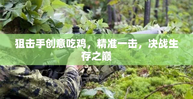 狙擊手在吃雞戰(zhàn)場，精準(zhǔn)一擊，決戰(zhàn)生存之巔