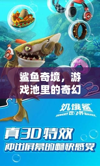 鯊魚奇境，游戲池中的奇幻冒險之旅