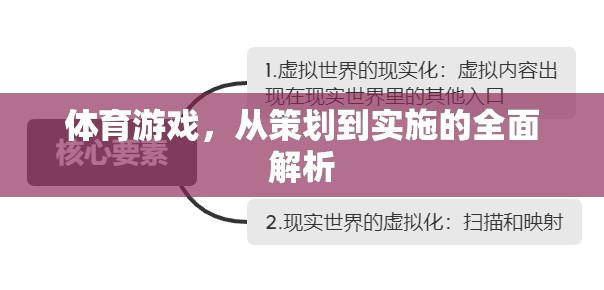 體育游戲，從策劃到實(shí)施的全面解析