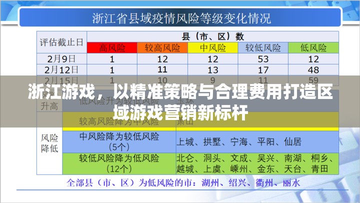 浙江游戲，精準(zhǔn)策略與合理費(fèi)用引領(lǐng)區(qū)域游戲營(yíng)銷新標(biāo)桿