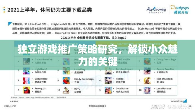 解鎖小眾魅力，獨(dú)立游戲推廣策略研究