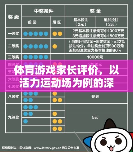 活力運動場，家長視角下的體育游戲深度解析與評價