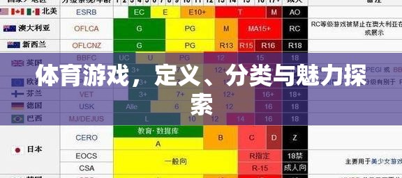 探索體育游戲的魅力，定義、分類與魅力