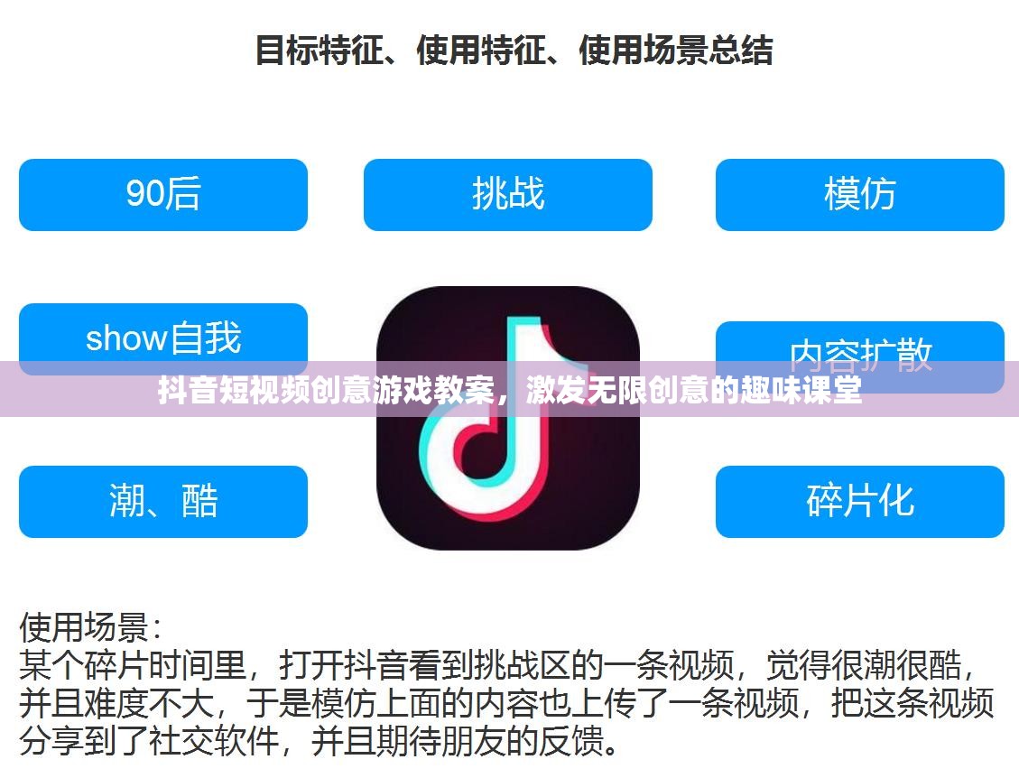 抖音短視頻創(chuàng)意游戲教案，解鎖無限創(chuàng)意的趣味課堂