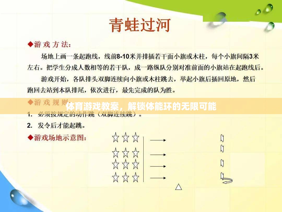 體育游戲教案，解鎖體能環(huán)的無限可能