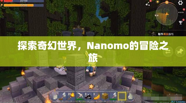 Nanomo的奇幻冒險之旅，探索未知世界的奇妙旅程