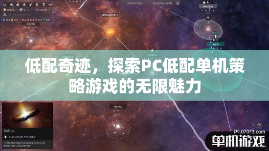 低配奇跡，探索PC低配單機策略游戲的無限魅力