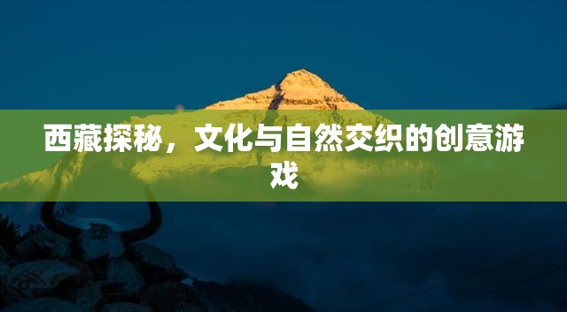 西藏探秘，文化與自然交織的創(chuàng)意冒險之旅