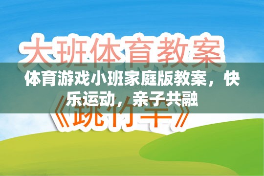 快樂運(yùn)動(dòng)，親子共融，小班家庭版體育游戲教案