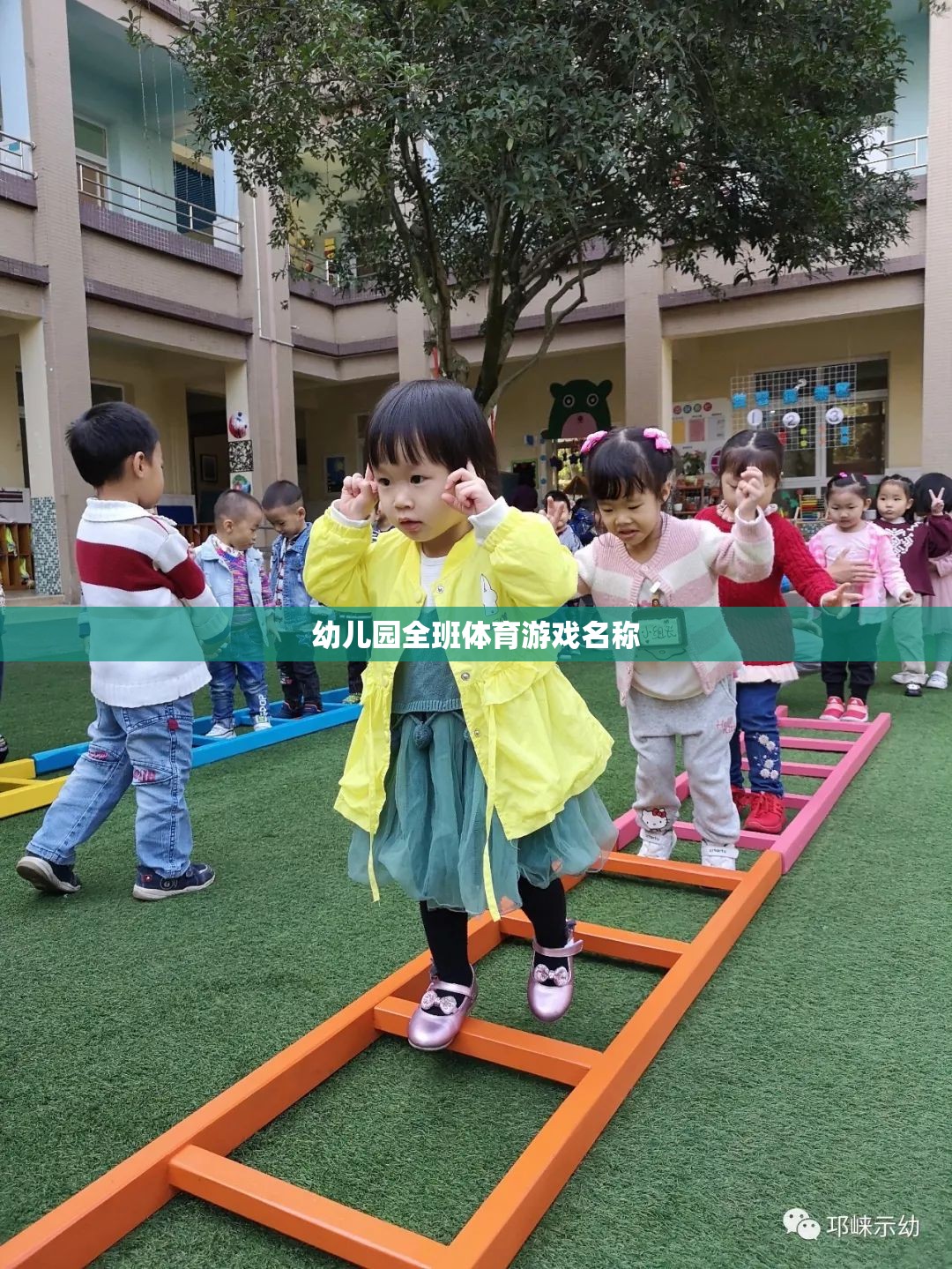 歡樂(lè)小勇士，幼兒園全班的趣味體育挑戰(zhàn)賽