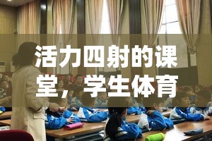 活力四射，學(xué)生體育課的套圈游戲