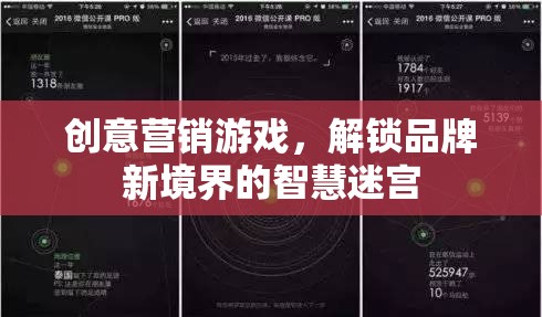 創(chuàng)意營銷游戲，解鎖品牌新境界的智慧迷宮