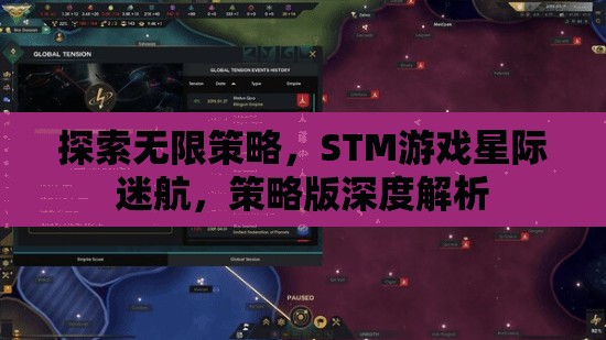 探索無限策略，STM游戲星際迷航的深度策略版解析