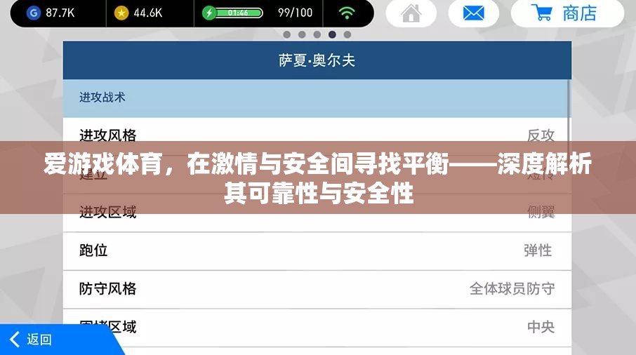 愛(ài)游戲體育，在激情與安全間尋找平衡的深度解析