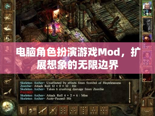 解鎖無限想象，電腦角色扮演游戲Mod的創(chuàng)意邊界