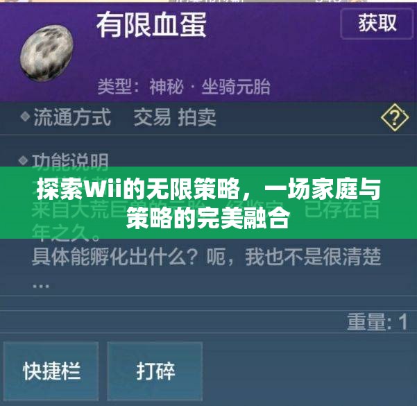 探索Wii的無限策略，一場家庭與策略的完美融合