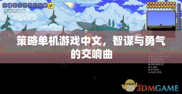 智謀與勇氣的交響曲，中文策略單機游戲的魅力