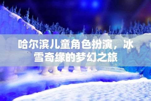 哈爾濱兒童冰雪奇緣，角色扮演的夢(mèng)幻之旅