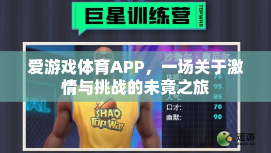 愛游戲體育APP，激情與挑戰(zhàn)的未竟之旅