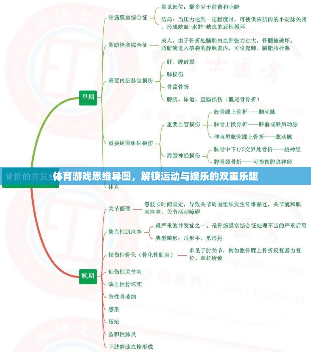 解鎖運動與娛樂的雙重樂趣，體育游戲思維導圖指南