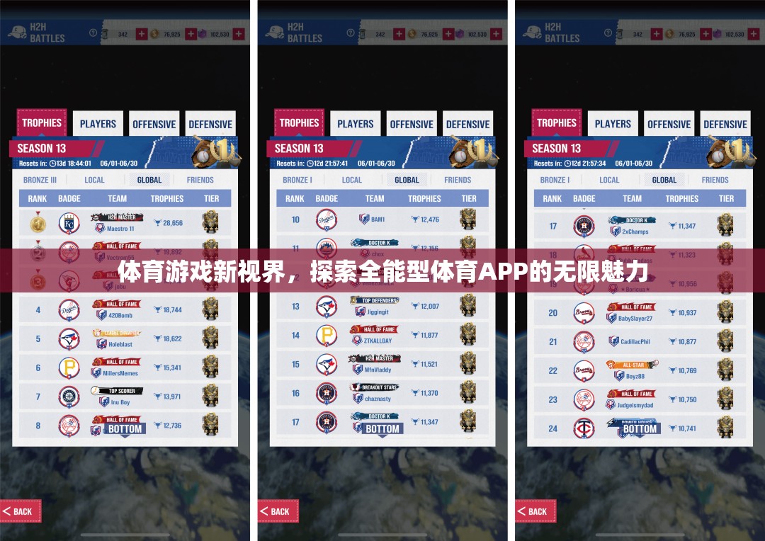 全能型體育APP，解鎖體育游戲新視界