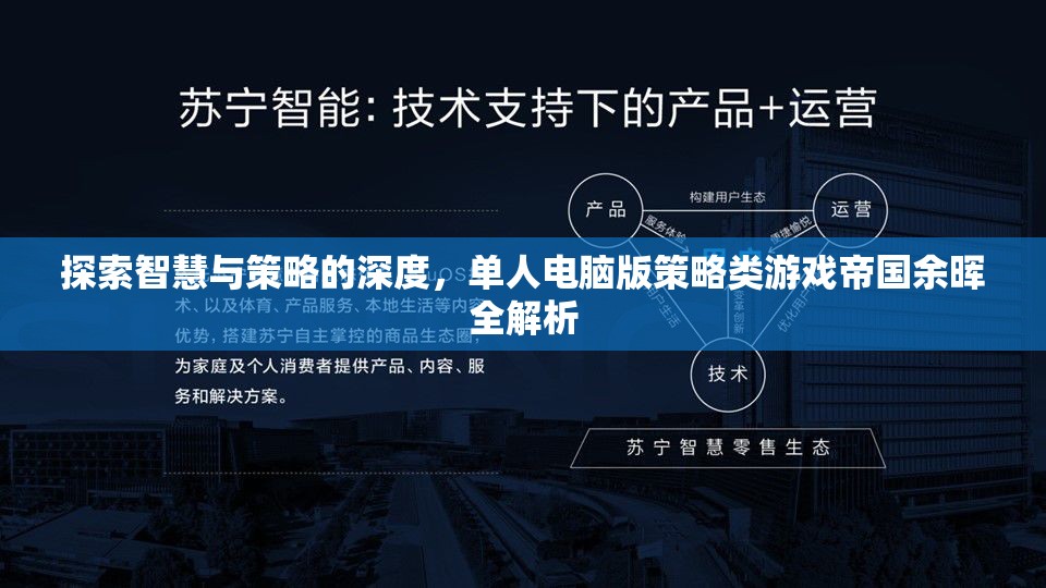 帝國(guó)余暉，深度解析單人電腦版策略類(lèi)游戲的智慧與策略