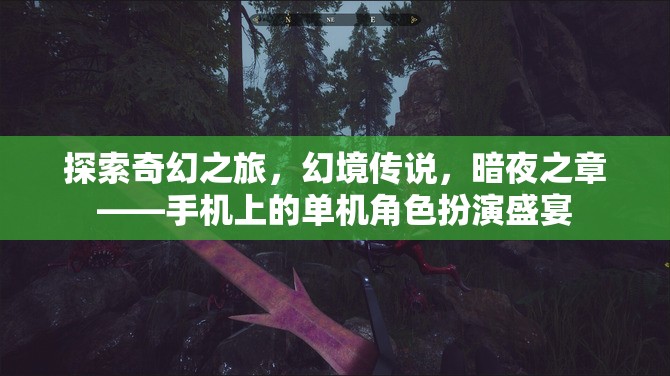 探索奇幻之旅，幻境傳說，暗夜之章——手機上的單機角色扮演盛宴