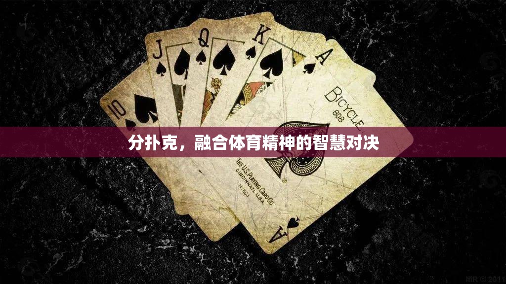 智慧與體育精神的碰撞，分撲克中的智慧對(duì)決