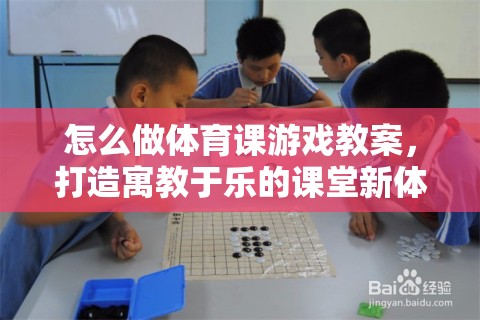 怎么做體育課游戲教案，打造寓教于樂的課堂新體驗