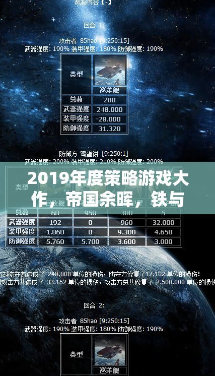 重塑歷史版圖的智慧較量，2019年度策略游戲大作帝國余暉，鐵與血