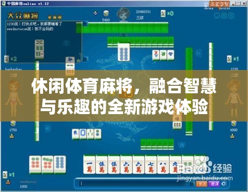 智慧與樂趣并重，全新休閑體育麻將游戲體驗(yàn)