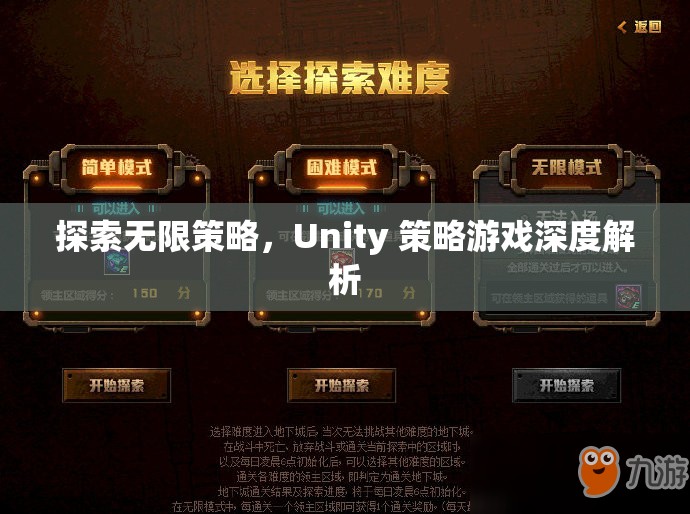 Unity 策略游戲，探索無限策略的深度解析