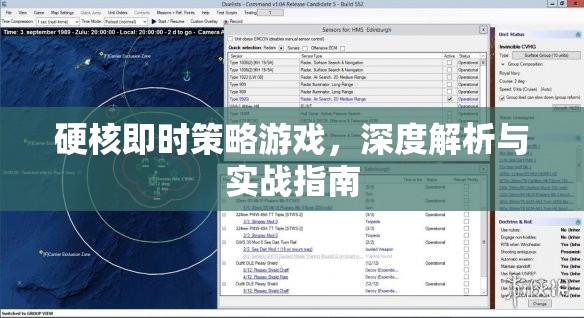 硬核即時(shí)策略游戲，深度解析與實(shí)戰(zhàn)指南