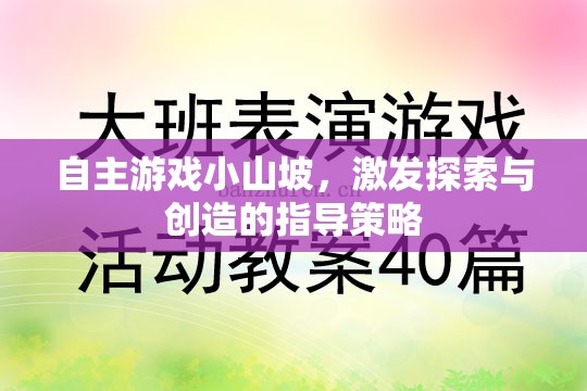 自主游戲小山坡，激發(fā)兒童探索與創(chuàng)造的指導(dǎo)策略