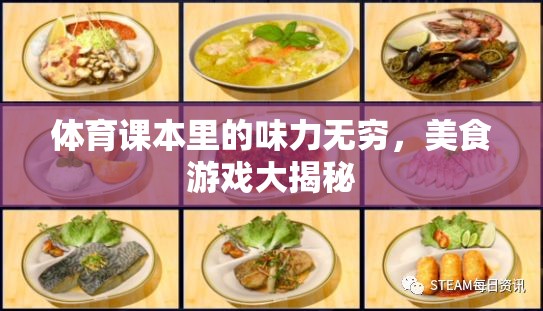 體育課本里的味力無窮，美食游戲大揭秘