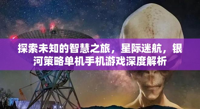 星際迷航，探索未知的智慧之旅——銀河策略單機(jī)手機(jī)游戲深度解析