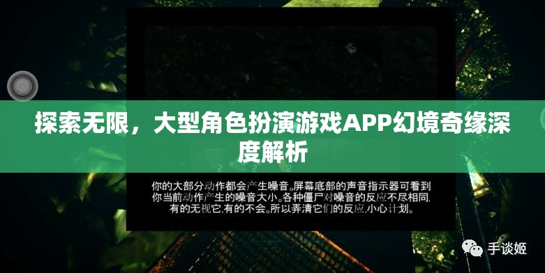 探索無限，大型角色扮演游戲APP幻境奇緣深度解析