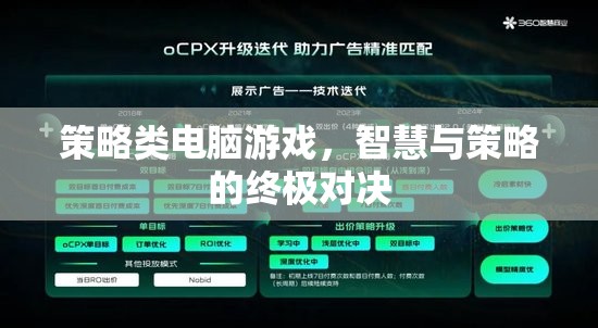 智慧與策略的終極對(duì)決，策略類電腦游戲的魅力