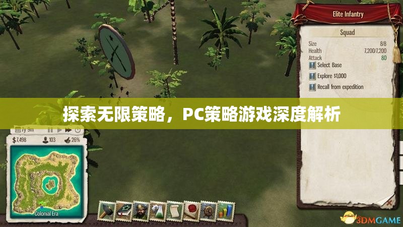 探索無限策略，PC策略游戲深度解析