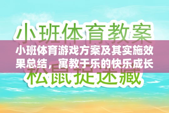 小班體育游戲方案，寓教于樂的快樂成長之旅及其實施效果總結