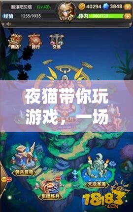 夜貓的奇幻時(shí)空之旅，一場(chǎng)跨越維度的游戲冒險(xiǎn)