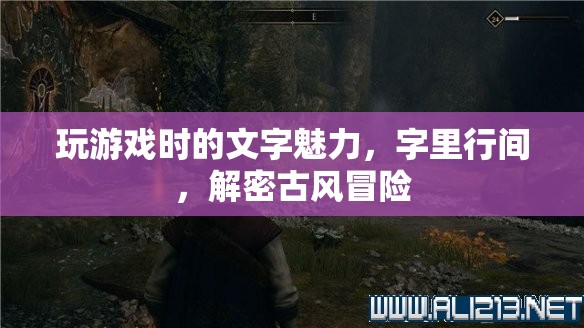 字里行間的古風(fēng)冒險，揭秘游戲中的文字魅力