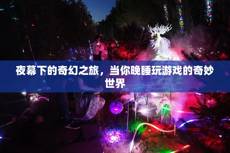 夜幕下的奇幻之旅，晚睡游戲中的奇妙世界