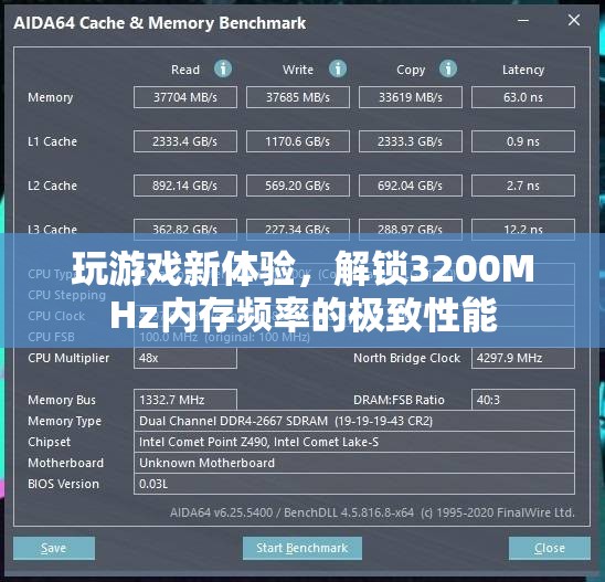 解鎖3200MHz內(nèi)存頻率，探索游戲性能的極致新體驗