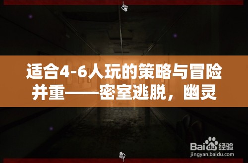 策略與冒險(xiǎn)的完美結(jié)合，4-6人幽靈古堡密室逃脫游戲介紹